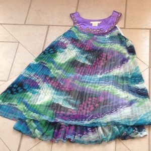 MICHAEL K Accordion Dress.   Sz M